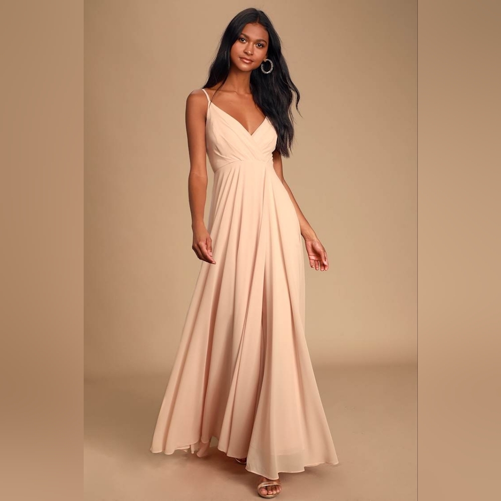 Chic Cream Maxi Dress